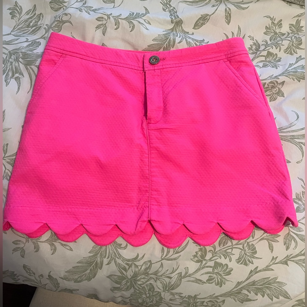 Lily Pulitzer hot pink skirt Size 4